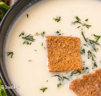 Chorba blanche au poulet Chorba blanche au poulet