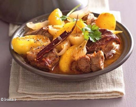 Tajine aux coings Tajine aux coings