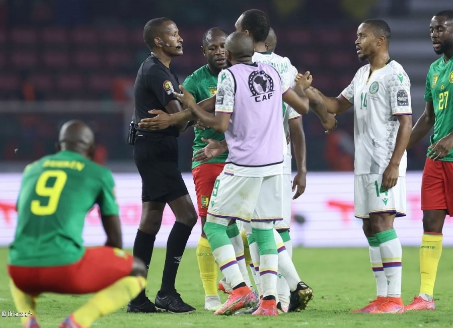 Match Coupe d'Afrique des Nations, le 24.01.2022, Cameroun-Comores Match Coupe d'Afrique des Nations, le 24.01.2022, Cameroun-Comores