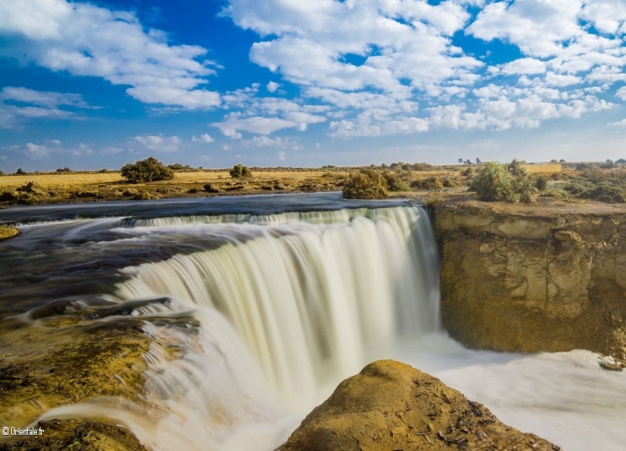Cours d'eau Wadi El Rayan, près de Jdeita, Jordanie Cours d'eau Wadi El Rayan, près de Jdeita, Jordanie
