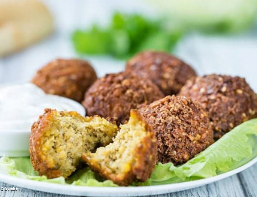 Plat de falafels Plat de falafels