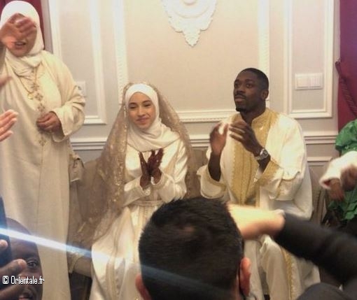 Le mariage de Rima Edbouche avec Ousmane Dembele, en 2021 Le mariage de Rima Edbouche avec Ousmane Dembele, en 2021