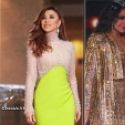 Najwa Karam, � g. et Ahlam � d.