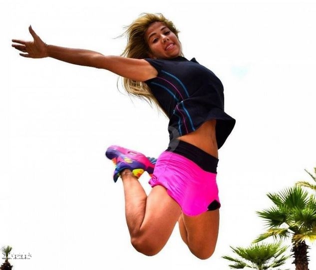 Une fille libanaise sportive Une fille libanaise sportive
