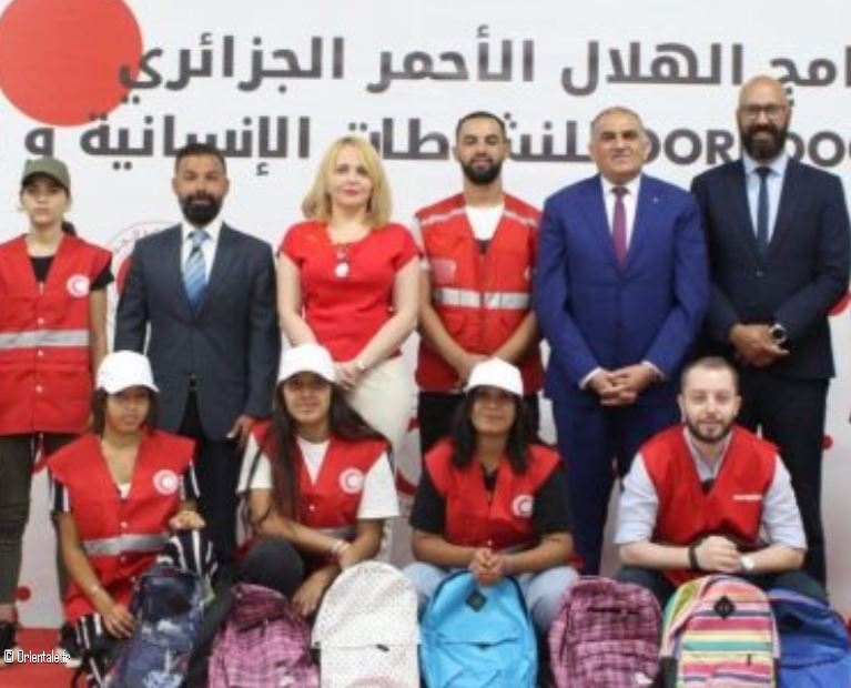 Ooredoo et le Croissant Rouge Algérien offrent des fournitures scolaires Ooredoo et le Croissant Rouge Algérien offrent des fournitures scolaires