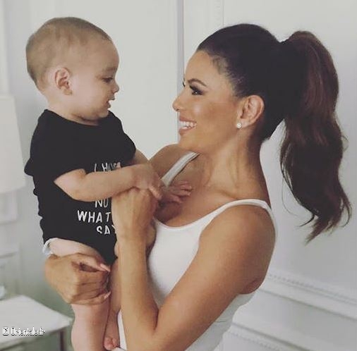 Eva Longoria avec son b�b�